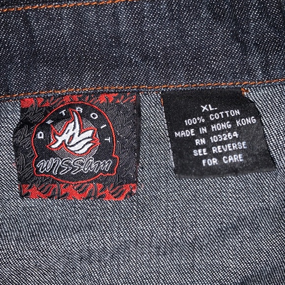 Detroit Wissam Jean jacket size XL big and tall
